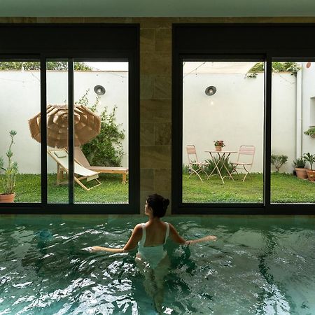 Appartamento Loft Con Piscina Climatizada De Agua Salada Y Parking En El Centro De Figueres Figueres  Esterno foto